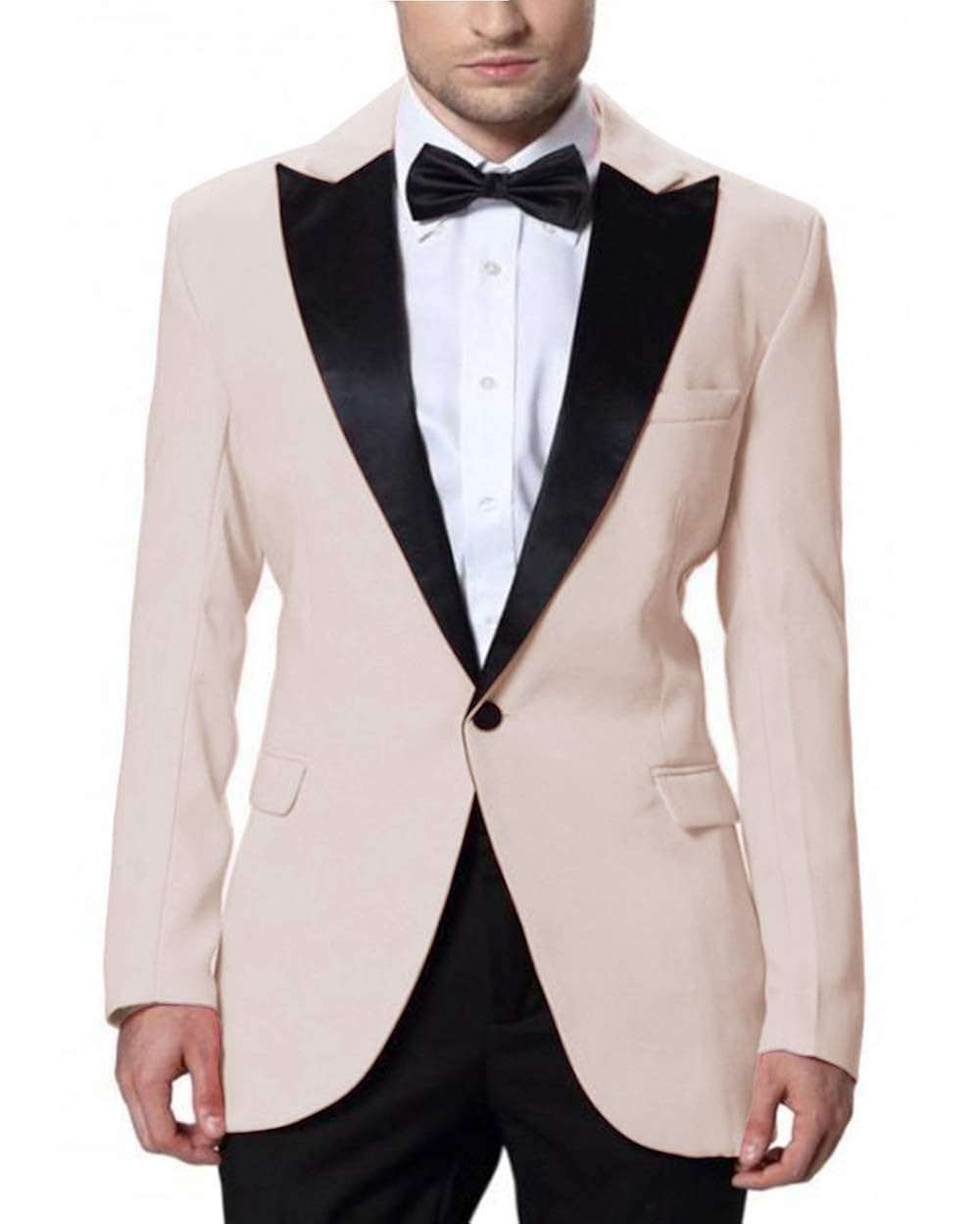 Suits Fitty Lell Business Mens Suit Slim Fit 2 Pieces Groom Tuxedos Men