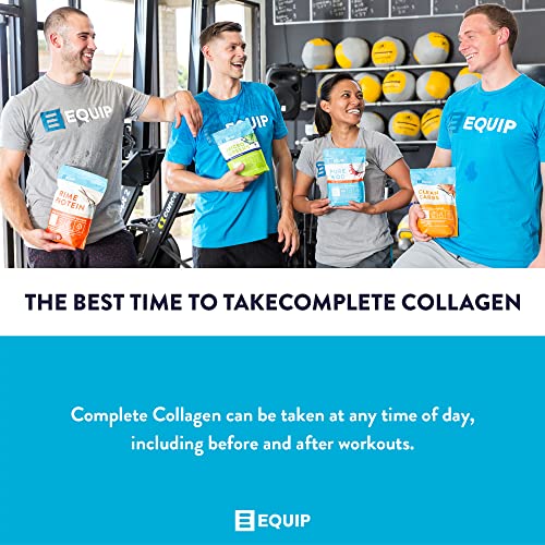 Equip Foods Complete Collagen 100 Grass Fed Hydrolyzed Collagen Peptides Powder with Amino