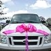Large Fuchsia Pink Car Bow - 23