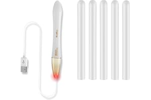 NUHUi Toys Heater Stick Warmer Rod Heating Fleshlight Warming Stick USB Hand Warmer + 5Pcs Drying Sticks Dryers