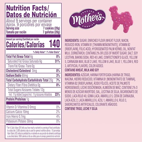 MOTHER’S CIRCUS ANIMAL COOKIES, 9OZ