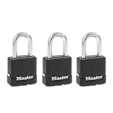 Master Lock Black Magnum Keyed-Alike Padlocks with