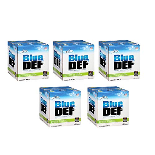 BlueDEF DEF002 Diesel Exhaust Fluid - 2.5 Gallon Jug (5)