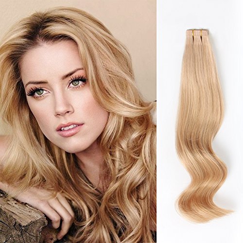 Amazingbeauty semi-permanent tape attached real remi/re…