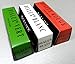 Jewelers Rouge Polish Gold Silver Jewelry Dialux Rouge Green White and Red -3 Bars by JTS
