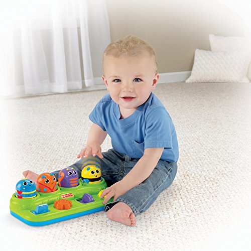 51VMpmvNUgL - Fisher-Price Brilliant Basics Boppin' Activity Bugs [Amazon Exclusive]
