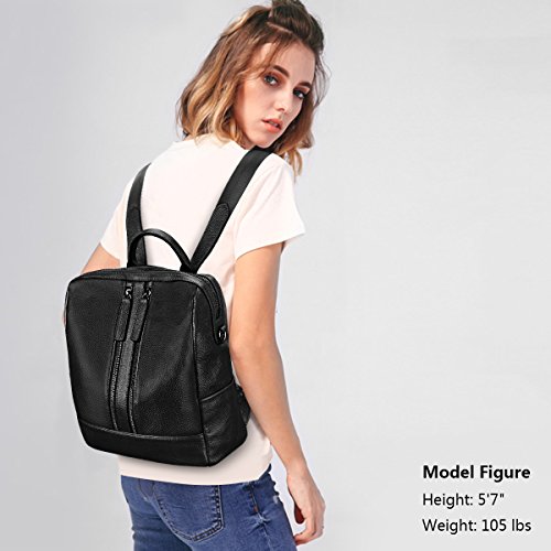 s zone women's leather backpack