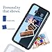 ROYBENS Galaxy S8 Plus Case, Clear Back and Slim Thin Excellent Grip Flexible Soft Silicone Gel Bumper Shockproof Full Body Protection Cover for Galaxy S8 Plus - Black Edge