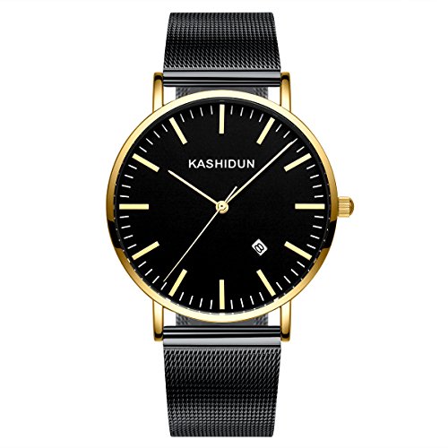 Kashidun men s watches military sports waterproof lumin…