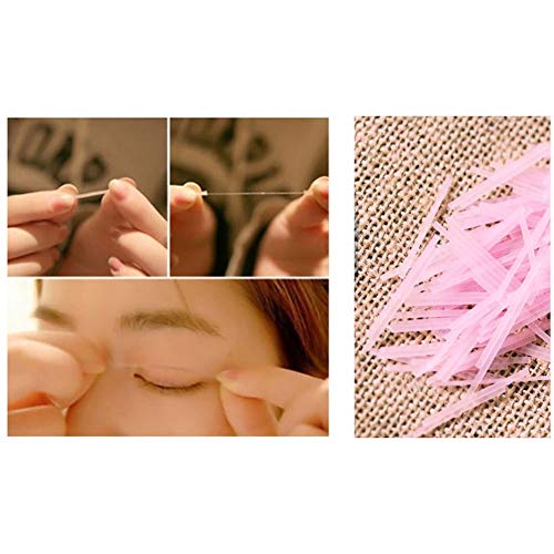 xxiaoTHAWxe 50Pcs Magic Invisible Glue Sticks Double-Fold Eyelid Sticker Women Beauty Tool