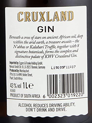 KWV South Africa Cruxland Gin -GB- Gin (1 x 1.0) – Bild 8