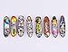FunsLane Mini Finger Skateboard Fingerboard Mini Skateboard Party Supplies Toy Gift 24 Pcs