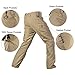 FREE SOLDIER Men's Military Tactical Pants Outdoor Nylon Ripstop Work Trousers with Zipper Pockets