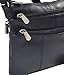 Leather Crossbody Purse for Women- Small Crossover Cross Body Bag Over the Shoulder Sling Womens Purses and Handbags,black