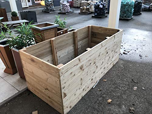 Bancal, madera de alerce, barricas, plantas, Alerce, verduras ...