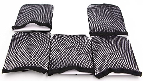 5 Pack Wig Caps - LeBeila Black Breathable Mesh Net Nylon Weaving Wig Cap Stretch Liner Snood No Slip Open End For Men/Women Long & Short Hair Bulk Cosplay Wigs Making Accessories Fishnet Hairnets