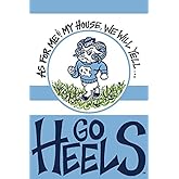 Magnolia Lane North Carolina Tar Heels Collegiate Garden Flag (UNC House)