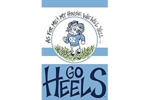 Magnolia Lane North Carolina Tar Heels Collegiate Garden Flag (UNC House)