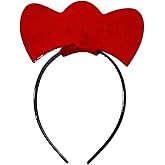 Party Ears Chicken Hen Rooster Comb Headband Headpiece Headwear Farm Barnyard animal Halloween costume, Red