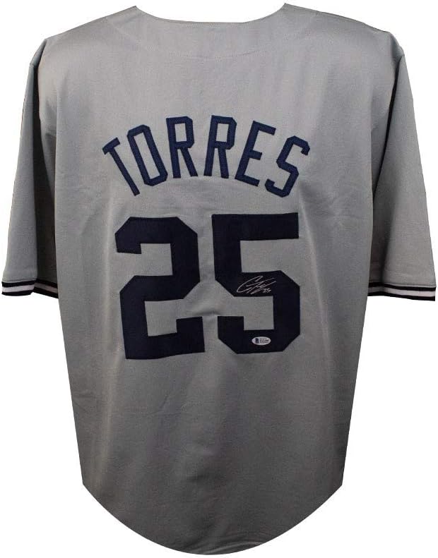 gleyber torres autographed jersey