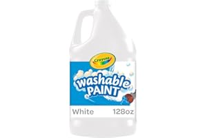 Crayola 54-2128-053 Washable Paint, Gallon Size, White