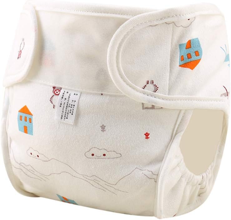 KEKEDA Waterproof Baby Cloth Diaper Cotton Washable Diaper Pocket Leakproof Winter Newborn Diaper Breathable