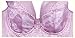 Women's Lace Push Up Bra Brassiere (Underwire Plus Size 36-48 C-D)