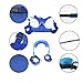 (2 kit)Anti Lost Wrist Link 2 meters Wrist Leash for Kids & Toddlers Child Safety Wristband (Blue)