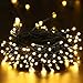 Joomer Battery Christmas Lights, 66ft 200LED Fairy Lights Battery Operated Timer 8 Modes Waterproof for Outdoor Home Garden Party Holiday Christmas Trees Decoration (Warm White)