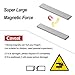 Amdieu Wofirm Powerful Neodymium Bar Magnet, Strong Rare Earth Magnets with Double-Sided Adhesive, 60 x 10 x 3 mm, Pack of 24