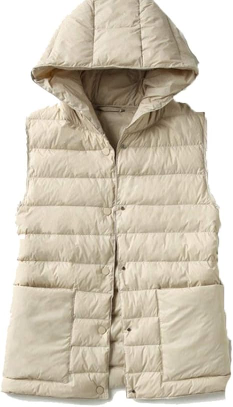 Adigau Damen Winterweste Mit Kapuze - Elegante ärmellose Jacke Für Kalte Tage