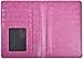Yuhan Pretty Leather Passport Holder Wallet Cover Case RFID Blocking Travel Wallet (Pink)