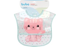 BUBA Babador Com Bolso Gatinho, Colorido