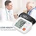 Upper Arm Blood Pressure Monitor Cuff 8.7''-16.5'' by NURSAL,Digital Automatic High Blood Pressure Machine Kit with WHO Indicator,Portable Bag,2 Users 180 Reading Memories