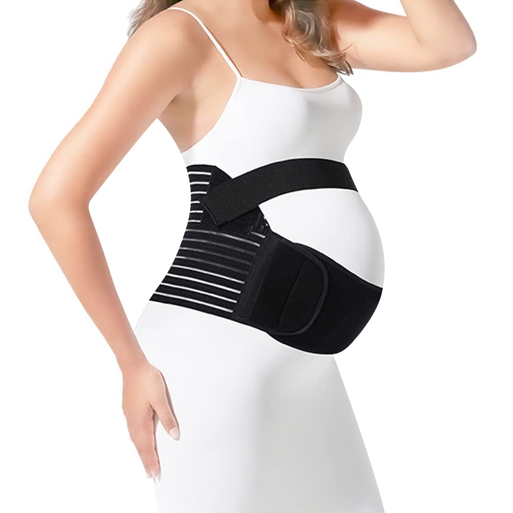 URPLITY Pregnancy Support Belt Maternity Postpartum Adjustable Belt Relieve Waist Back Abdomen Band Labour & Recovery