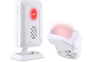 KCMYTONER Motion Sensor Doorbell, Door Chime for Business, Wireless PIR Motion Sensor Detector Security Alarm Chime, Welcome Doorbell, Visitor Bell for Business Shop Store Office Home Front Door Entry