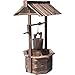Wood Burnt Finish Wishing Well