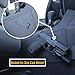 Magnetic Gun Mount : Concealed Gun Magnet Holster For Vehicle and Home - 43 Lbs Rated - Anti Scratch Surface - Perfectly Ambidextrous - Discrete Gun Magnet For Pistols, Rifles and Shotguns
