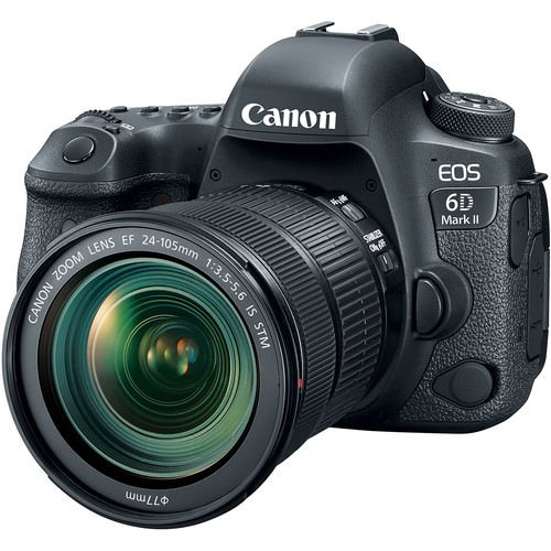 Canon-EOS-6D-Mark-II-DSLR-with-EF-24-105mm-f35-56-IS-STM-Lens-with-Pro-Camera-Battery-Grip-Professional-TTL-Flash-Deluxe-Backpack-200EG-Spare-LP-E6-Battery-17-items