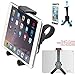 ChargerCity HDX2 Strap-Lock Mount for Indoor Bicycle Treadmill Exercise Spin Bike Helm w/Tablet Smartphone Holder for Tablets & Smartphones i Pad Galaxy Air Pro Mini Phone S21 S20