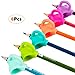 COTENIOGYouly Pencil Grips Innovative Ergonomic Pen Writing Aid Grip Trainer Posture Correction Finger Grip for Kids Preschoolers Special Needs 6 Pack