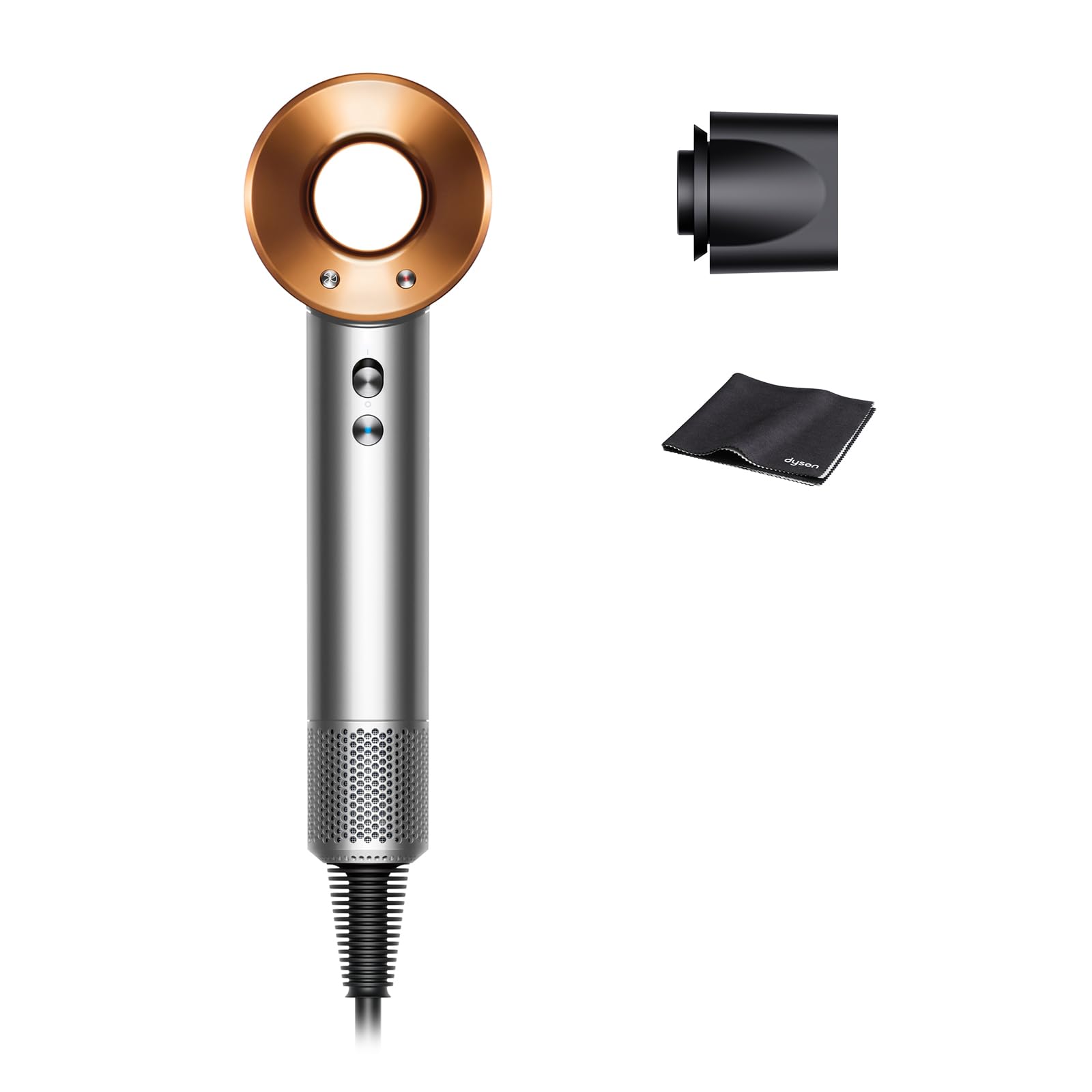 Dyson(ダイソン) ドライヤー Dyson Supersonic™ヘアドライヤー ニッケル／コッパー (HD08 BNBC AM) 大風量 速乾【Amazon.co.jp限定】【パワフルな風だから、低温なのに速乾】