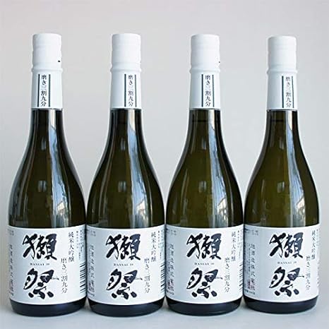Amazon Co Jp 獺祭 純米大吟醸 日本酒セット 磨き39 三割九分 7ml 4本 ギフト包装不可 旭酒造 山口県 食品 飲料 お酒