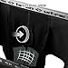 DAVID ARCHY Men's Underwear Micro Modal Dual Pouch Trunks Support Ball Pouch Bulge Enhancing Boxer Briefs for Men 3 or 4 Pack(S,Black/Dark Gray)