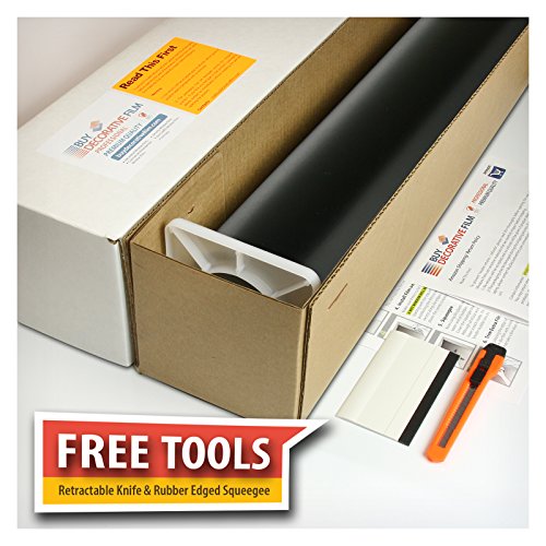 BDF 1BKOT Window Film Blackout Non Adhesive Static Cling - 36in X 100ft - Thumbnail 2