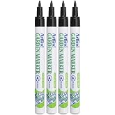 Artline Garden Marker | Water Resistant | Quick Dry Ink Great For Outside Use (4 Markers)