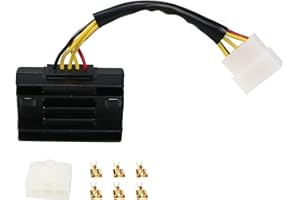 HOCEAN-Max Voltage Regulator Rectifier 32800-19B00 32800-19B11 is Compatible with Suzuki King Quad 300 1991-2001 Suzuki Quadrunner 160 1989-2001 2003-2004 Suzuki Quadrunner 250 1988-2001