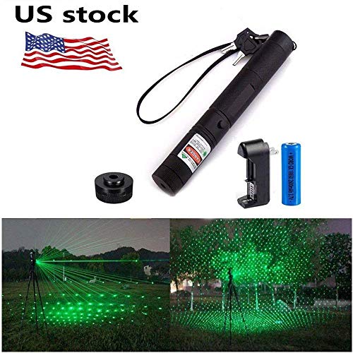 Jemine Tactical Green Hunting Rifle Scope Sight Laser Pen Demo Remote Pen Pointer Projector Travel Outdoor Flashlight LED Interactive Baton Funny Laser toy - Thumbnail 6