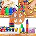 Itelya Rainbow Counting/Sorting Bears with Matching Cups and Original Printed Activity Cards | Giftable Package Large Tweezer | Color Sorting Toys for Toddlers | Montessori Counting Toys