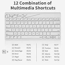 Rapoo 2.4G Small Wireless Keyboard Ergonomic